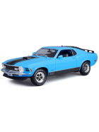 Maisto Ford Mustang Mach 1 1970 1/18 blau