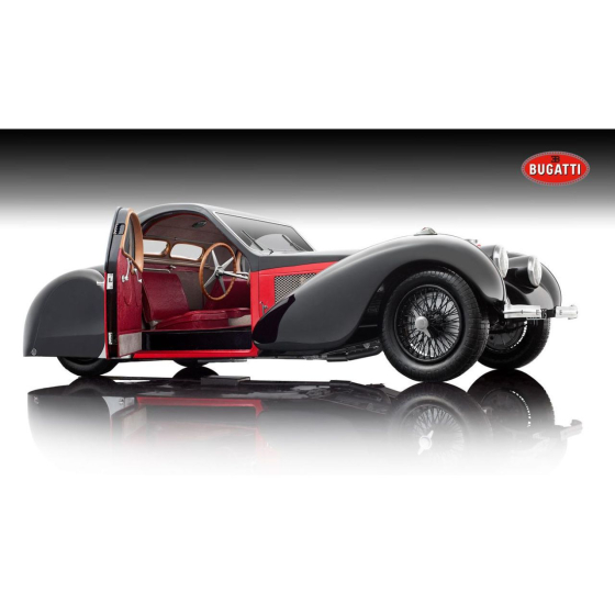 Bauer Bugatti Atalante 1937 Type 57SC 1:12 rot