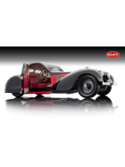 Bauer Bugatti Atalante 1937 Type 57SC 1:12 rot