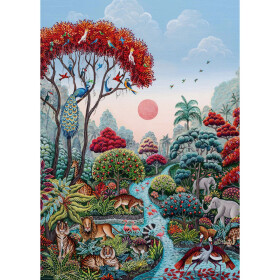 Puzzle Wildlife Paradise Standard, 2000 Teile