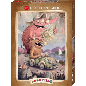 Puzzle Road Trippin Standard, 2000 Teile