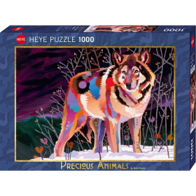 Puzzle Night Wolf Standard, 1000 Teile