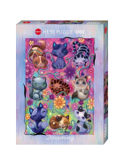 Puzzle Kitty Cats Standard, 1000 Teile