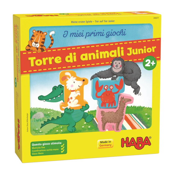 Haba I miei primi giochi – Torre di animali junior