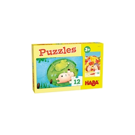 Puzzle Herr Igel, 2 x 12 Teile