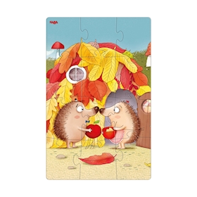 Puzzle Herr Igel, 2 x 12 Teile