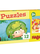 Puzzle Herr Igel, 2 x 12 Teile