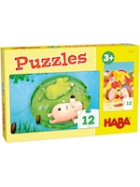 Puzzle Herr Igel, 2 x 12 Teile