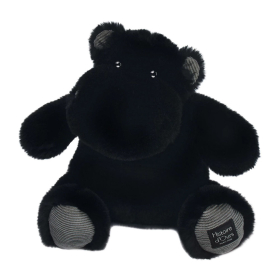 Doudou Hippo, schwarz 25cm