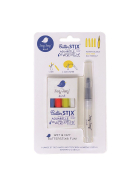 Jaq Jaq Bird 4 Kreide Butterstix mit Wasserstift aquarell