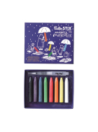 Jaq Jaq Bird 8 Kreide Butterstix mit Wasserstift aquarell