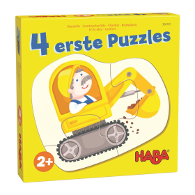 Puzzle 4 Erste Puzzles – Baustelle, 3 Teile