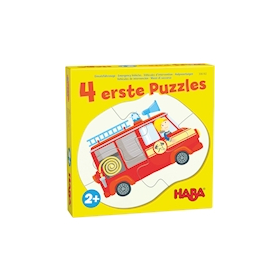 Puzzle 4 Erste Puzzles – Einsatzfahrzeuge, 4 x 4 Teile