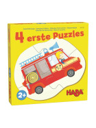 Puzzle 4 Erste Puzzles – Einsatzfahrzeuge, 4 x 4 Teile