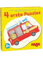 Puzzle 4 Erste Puzzles – Einsatzfahrzeuge, 4 x 4 Teile