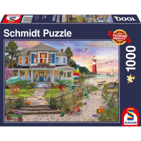 Puzzle Das Strandhaus, 1000 Teile