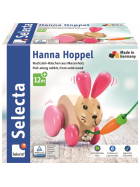 Selecta Nachzieh-Hase Hanna Hoppel 13cm