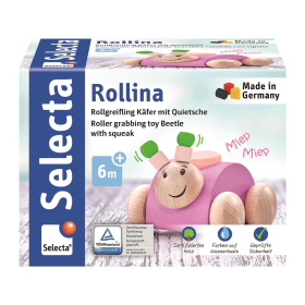 Selecta Greifling Rollina rosa 7.5cm