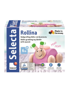 Selecta Greifling Rollina rosa 7.5cm