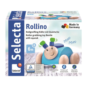 Selecta Greifling Rollino blau 7.5cm