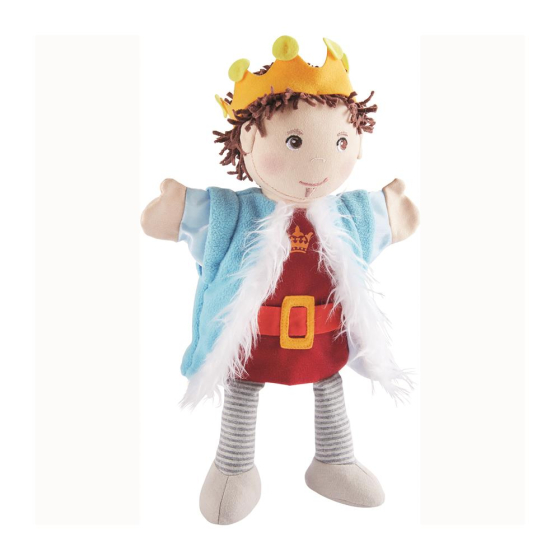 Haba Handpuppe Prinz Emir, 30 cm