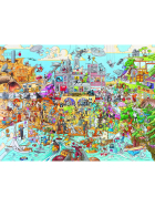 Puzzle Hollyworld Traingular, 1500 Teile