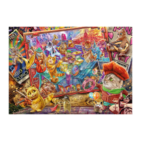 Puzzle Katzenmanie, 1000 Teile