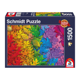 Puzzle Bunter Blätterwald, 1500 Teile