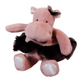 Doudou Hippo Tutu, rosa 22cm