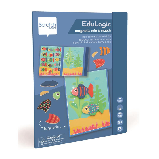 Scratch Magnetspiel Fische