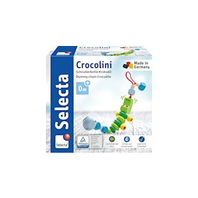 Selecta Schnullerkette Crocolini 21cm