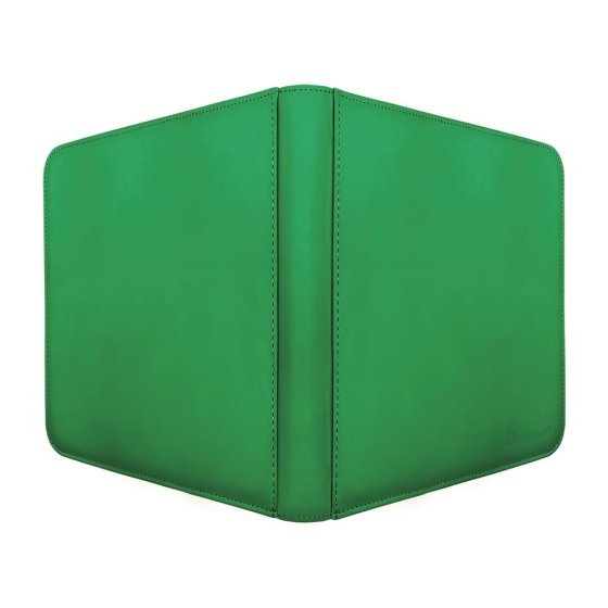 Ultra PRO PRO-Binder Zippered 12-Pocket - Green