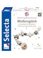 Selecta Schnullerkette Wolkenglück 21cm