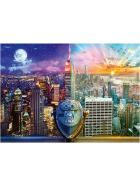 Puzzle New York, Night and Day, 1000 Teile