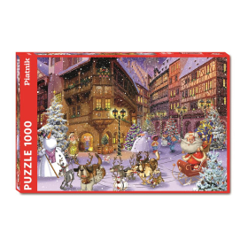 Puzzle F. Ruyer - Weihnachtsdorf, 1000 Teile