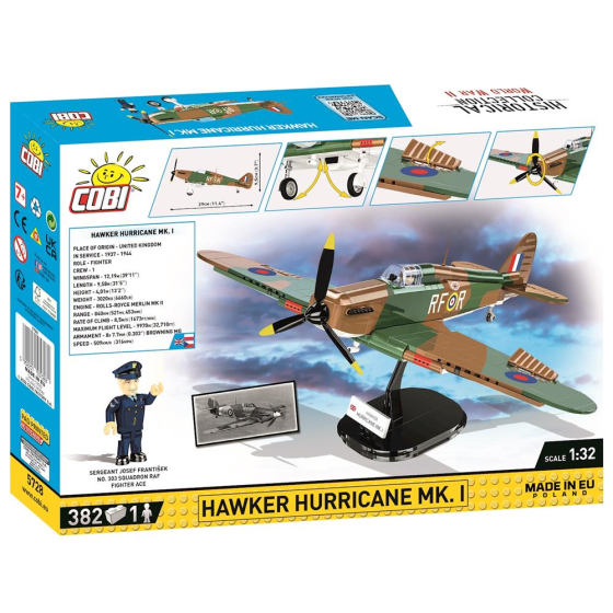 Cobi Hawker Hurricane Mk. I / 382 pcs