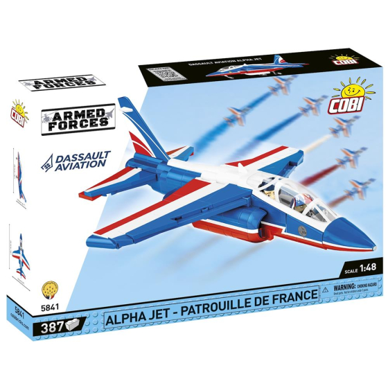 Cobi Alpha Jet P. de France / 387 pcs Patrouille de France