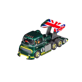 Carrera D132 British Racing Green No.8 Racetruck Cabover