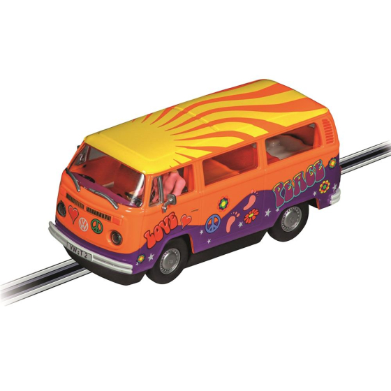 Carrera D132 VW Bus T2b Peace and Love