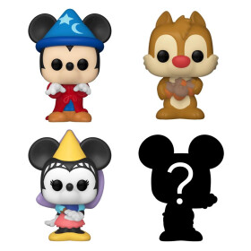 Funko Bitty POP Disney Classics 4er Pack, im Thekendisplay