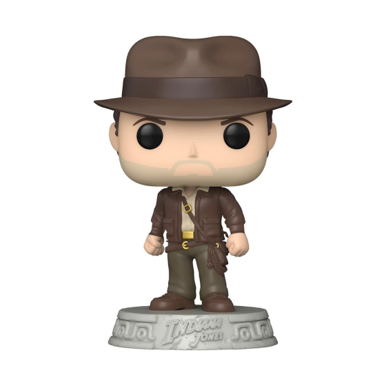 Funko POP Movies ROTLA Indiana Jones mit Jacke / Bobble Head