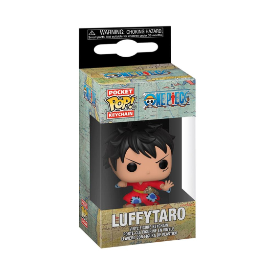 Funko POP Keychain One Piece Luffy im Kimono