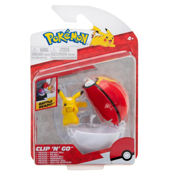 Jazwares Pokémon ClipnGo Poké Balls(2) assortiert