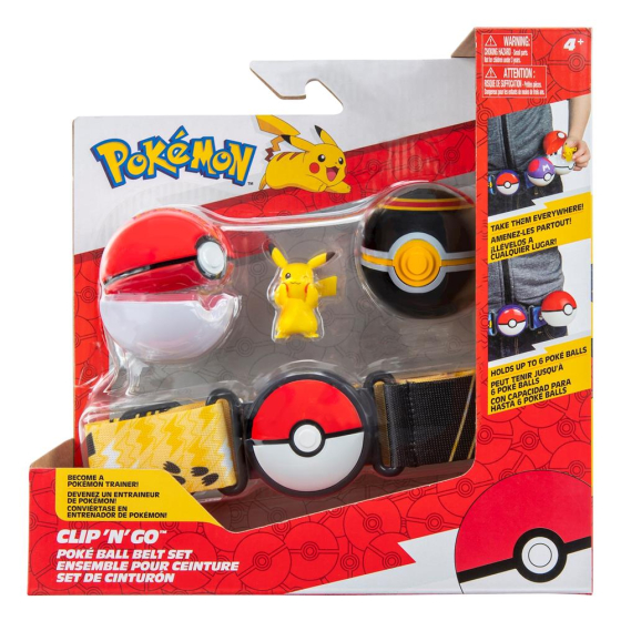 Jazwares ClipnGo Poké Gürtel Set ass.