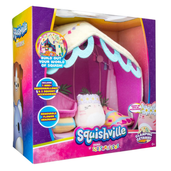 Jazwares Squishville Glampingset