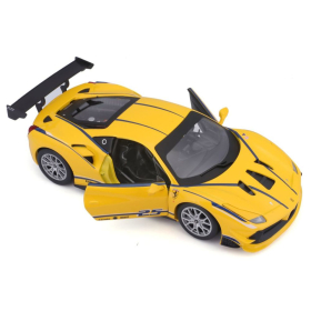 Bburago Ferrari Racing 488 Challenge 1/24 gelb