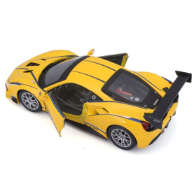 Bburago Ferrari Racing 488 Challenge 1/24 gelb