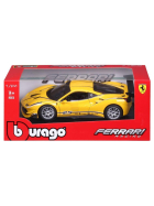 Bburago Ferrari Racing 488 Challenge 1/24 gelb