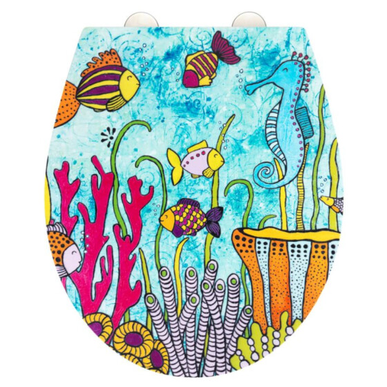 Wenko WC-Sitz Ocean Life Duroplast