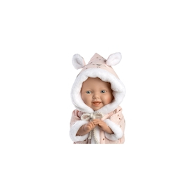 Llorens Babypuppe mit Overall rosa 32cm